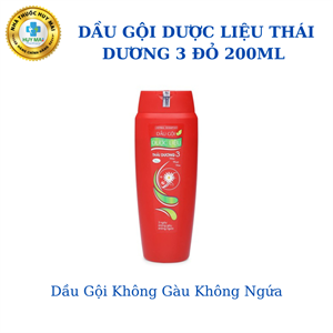 Dầu Gội Dược Liệu Hương Hoa 3 Ngày Không Gàu Không Ngứa Thái Dương 200ml