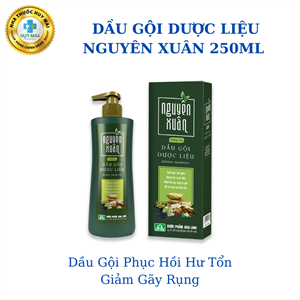 Dầu Gội Dược Liệu Phục Hồi Giảm Gãy Rụng Nguyên Xuân 250ml