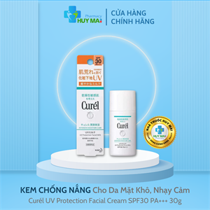 Kem Chống Nắng Cho Da Khô Nhạy Cảm Curel SPF30 PA+++ 30G