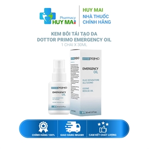 Kem bôi tái tạo da Dottor Primo Emergency Oil Chai 30ml