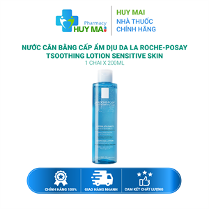 Nước Cân Bằng Cấp Ẩm Dịu Da La Roche-Posay Soothing Lotion Sensitive Skin Chai 200ml