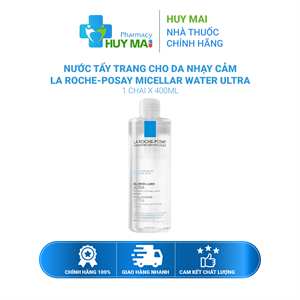 Nước Tẩy Trang Cho Da Nhạy Cảm La Roche-Posay Micellar Water Ultra Chai 400ml