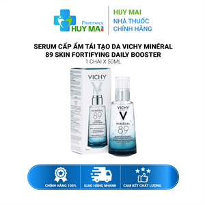 Serum Cấp Ẩm Tái Tạo Da Vichy Minéral 89 Skin Fortifying Daily Booster Chai 50ml