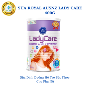 Sữa Dinh Dưỡng Dành Riêng Cho Phụ Nữ Royal Ausnz Lady Care 400g