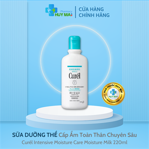 Sữa Dưỡng Thể Cấp Ẩm Toàn Thân Chuyên Sâu Curel 220ml