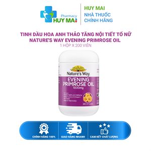 Tinh Dầu Hoa Anh Thảo Evening Primrose Oil 1000mg 200V