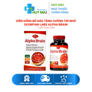 Viên Uống Bổ Não Alpha Brain OL 60 Viên